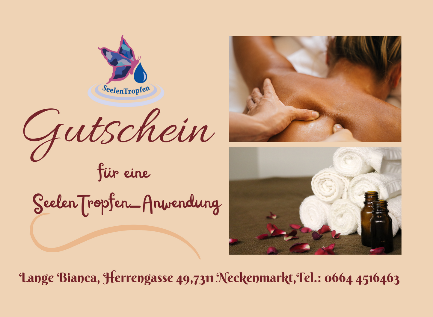 SeelenTropfen Gutschein - Seelentropfen